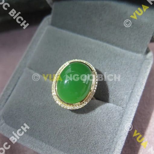 Nhẫn Ngọc Bích Nephrite Jade (NN028) 3