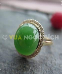 Nhẫn Ngọc Bích Nephrite Jade (NN028) 11 Nhẫn Ngọc Bích Nephrite Jade (NN028) 5