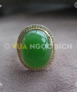 Nhẫn Ngọc Bích Nephrite Jade (NN028) 10 Nhẫn Ngọc Bích Nephrite Jade (NN028) 4