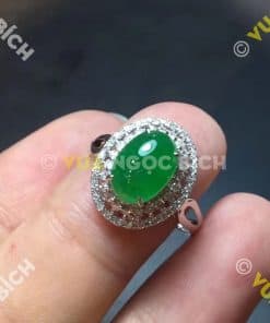 Nhẫn Ngọc Bích Nephrite Jade (NN029) 9 Nhẫn Ngọc Bích Nephrite Jade (NN029) 5
