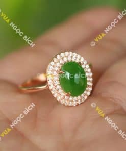Nhẫn Ngọc Bích Nephrite Jade (NN032) 12 Nhẫn Ngọc Bích Nephrite Jade (NN032) 6