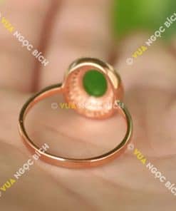 Nhẫn Ngọc Bích Nephrite Jade (NN032) 11 Nhẫn Ngọc Bích Nephrite Jade (NN032) 5