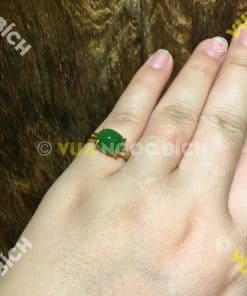 Nhẫn Ngọc Bích Nephrite Jade (NN034) 12 Nhẫn Ngọc Bích Nephrite Jade (NN034) 6