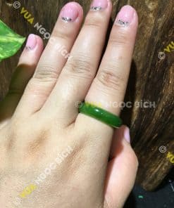 Nhẫn Bầu Ngọc Bích Nephrite Jade (NN030) 18 Nhẫn Bầu Ngọc Bích Nephrite Jade (NN030) 5