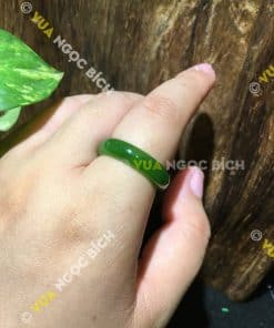 Nhẫn Bầu Ngọc Bích Nephrite Jade (NN030) 17 Nhẫn Bầu Ngọc Bích Nephrite Jade (NN030) 4