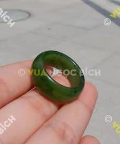 Nhẫn Bầu Ngọc Bích Nephrite Jade (NN033) 10 Nhẫn Bầu Ngọc Bích Nephrite Jade (NN033) 4