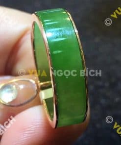 Nhẫn Ngọc Bích Nephrite Jade (NN049) 10 Nhẫn Ngọc Bích Nephrite Jade (NN049) 4