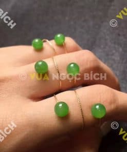 Nhẫn Ngọc Bích Nephrite Jade (NN050) 13 Nhẫn Ngọc Bích Nephrite Jade (NN050) 7
