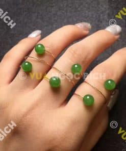 Nhẫn Ngọc Bích Nephrite Jade (NN050) 11 Nhẫn Ngọc Bích Nephrite Jade (NN050) 5