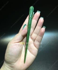 Trâm Cài Ngọc Bích Nephrite Jade (VPPT011) 10