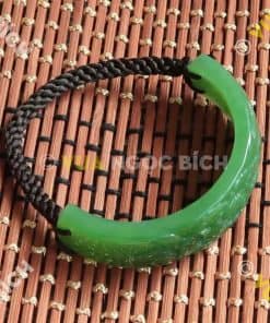 Vòng Tay Ngọc Bích Nephrite Jade Mix Dây Dù (VT019) 13 Vòng Tay Ngọc Bích Nephrite Jade Mix Dây Dù (VT019) 7