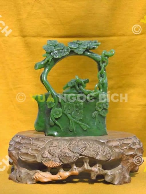 Ấm Trà Ngọc Bích Nephrite Jade (VPPT004) 3