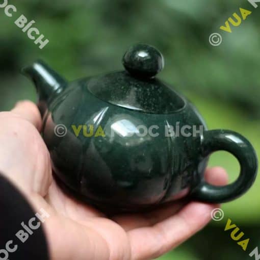 Ấm Trà Ngọc Bích Nephrite Jade (VPPT005) 3