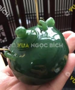 Ấm Trà Ngọc Bích Nephrite Jade (VPPT006) 10 Ấm Trà Ngọc Bích Nephrite Jade (VPPT006) 5