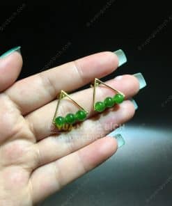 Bông Tai Ngọc Bích (BT014) 9 Bông Tai Ngọc Bích (BT014) 4