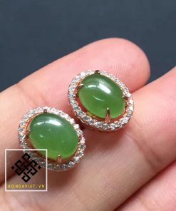 Bông Tai Ngọc Bích (BT007)