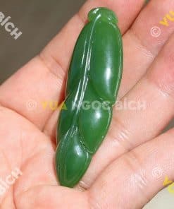 Mặt Chiếc Lá Ngọc Bích Nephrite Jade (MD109) 13 Mặt Chiếc Lá Ngọc Bích Nephrite Jade (MD109) 7