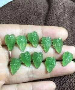 Mặt Dây Chiếc Lá Ngọc Bích Nephrite Jade (MD167) 8 Mặt Dây Chiếc Lá Ngọc Bích Nephrite Jade (MD167) 4