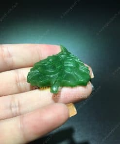 Mặt Dây Chữ Om Ngọc Bích Nephrite Jade (MD168) 11 Mặt Dây Chữ Om Ngọc Bích Nephrite Jade (MD168) 6