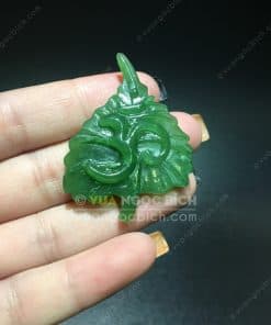 Mặt Dây Chữ Om Ngọc Bích Nephrite Jade (MD168) 9 Mặt Dây Chữ Om Ngọc Bích Nephrite Jade (MD168) 4