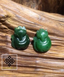 Mặt Dây Hồ Ly Đá Ngọc Bích (MD013) 6