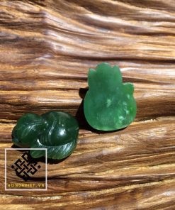 Mặt Dây Hồ Ly Đá Ngọc Bích (MD013) 5