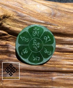 Mặt Dây Chuyền Khắc Chú "Om Mani Pad Me Hung" Ngọc Bích Tròn (MD005) 16 Mặt Dây Chuyền Khắc Chú "Om Mani Pad Me Hung" Ngọc Bích Tròn (MD005) 7