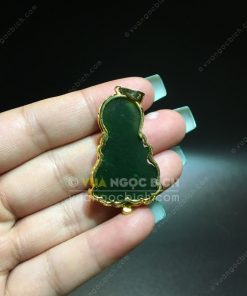 Mặt Dây Chuyền Phật Bà Quan Âm Ngọc Bích Bọc Vàng (MD023) 16 Mặt Dây Chuyền Phật Bà Quan Âm Ngọc Bích Bọc Vàng (MD023) 7