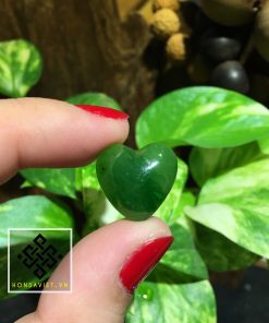 Mặt Dây Chuyền Ngọc Bích Trái Tim (MD025) 4