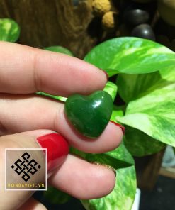 Mặt Dây Chuyền Ngọc Bích Trái Tim (MD025) 3
