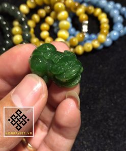 Mặt Dây Chuyền Tỳ Hưu Ngọc Bích (MD022) 12