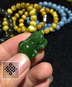 Mặt Dây Chuyền Tỳ Hưu Ngọc Bích (MD022) 9