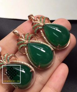 Mặt Dây Chuyền Vàng Ngọc Bích (MD016) 4