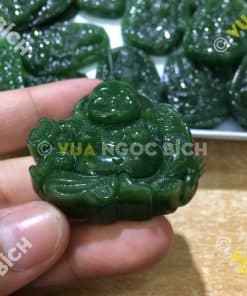 Mặt Dây Di Lạc Ngọc Bích Nephrite Jade (MD021-2) 14 Mặt Dây Di Lạc Ngọc Bích Nephrite Jade (MD021-2) 6