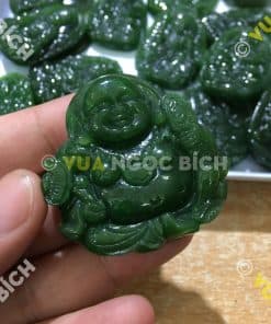 Mặt Dây Di Lạc Ngọc Bích Nephrite Jade (MD021-2) 13 Mặt Dây Di Lạc Ngọc Bích Nephrite Jade (MD021-2) 5