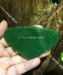 Mặt Dây Khánh Ngọc Bích Nephrite Jade (MD106) 9
