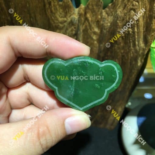 Mặt Dây Khánh Ngọc Bích Nephrite Jade (MD106) 3