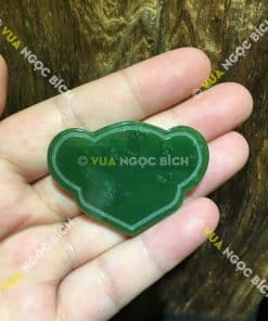 Mặt Dây Khánh Ngọc Bích Nephrite Jade (MD106) 5