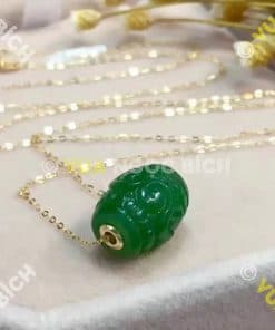 Mặt Dây Lu Thống Ngọc Bích Nephrite Jade (MD166) 9 Mặt Dây Lu Thống Ngọc Bích Nephrite Jade (MD166) 3