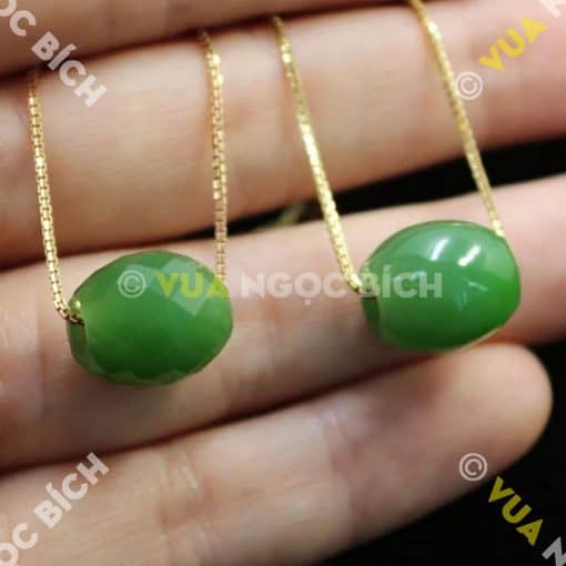 Mặt Dây Lu Thống Ngọc Bích Nephrite Jade (MD047) 3