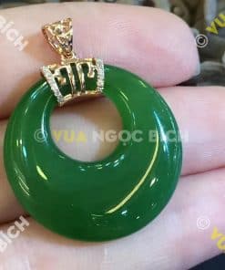 Mặt Dây Ngọc Bích Nephrite Jade (MD035) 12 Mặt Dây Ngọc Bích Nephrite Jade (MD035) 6