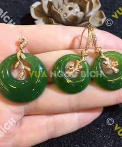 Mặt Dây Ngọc Bích Nephrite Jade (MD035) 10 Mặt Dây Ngọc Bích Nephrite Jade (MD035) 4