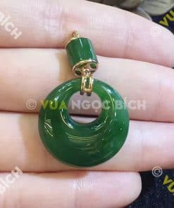 Mặt Dây Ngọc Bích Nephrite Jade (MD036) 10 Mặt Dây Ngọc Bích Nephrite Jade (MD036) 4