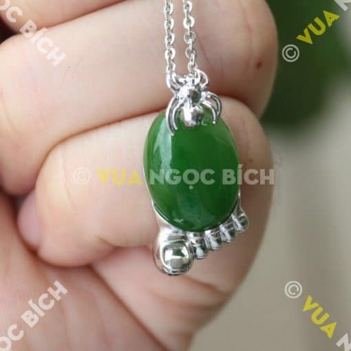 Mặt Dây Ngọc Bích Nephrite Jade (MD037) 3