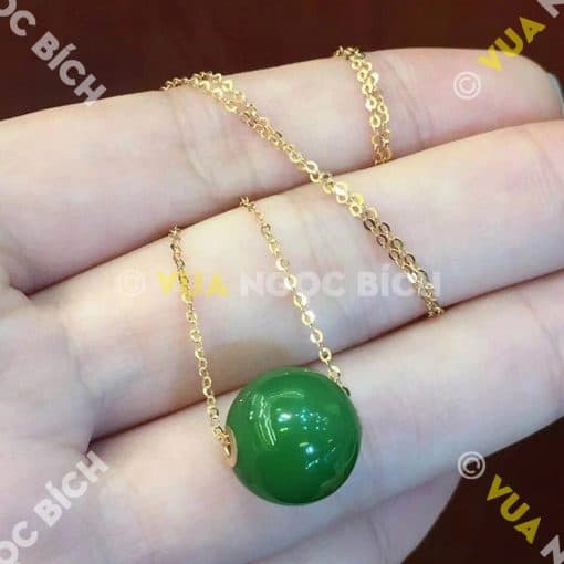 Mặt Dây Ngọc Bích Nephrite Jade (MD038) 3