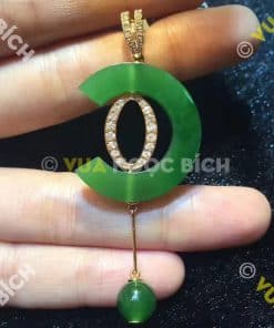 Mặt Dây Ngọc Bích Nephrite Jade (MD044) 6