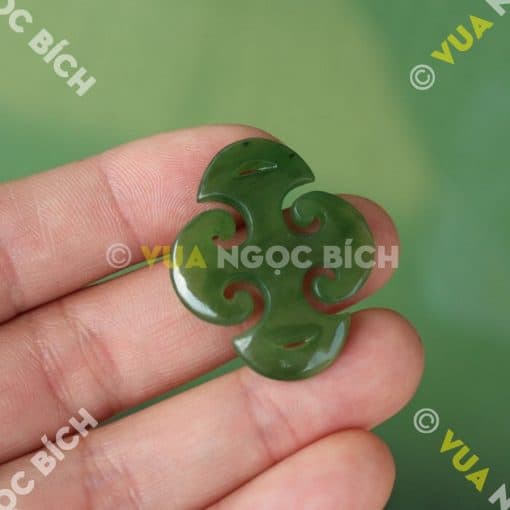 Mặt Dây Ngọc Bích Nephrite Jade (MD046) 3