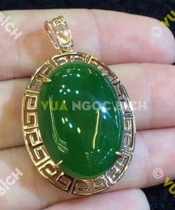 Mặt Dây Ngọc Bích Nephrite Jade (MD056) 6 Mặt Dây Ngọc Bích Nephrite Jade (MD056) 3