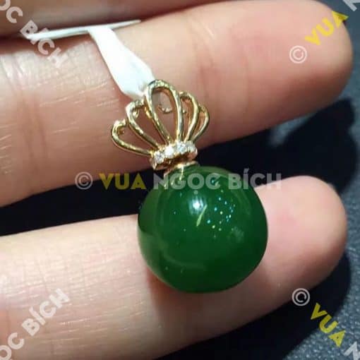 Mặt Dây Ngọc Bích Nephrite Jade (MD061) 3