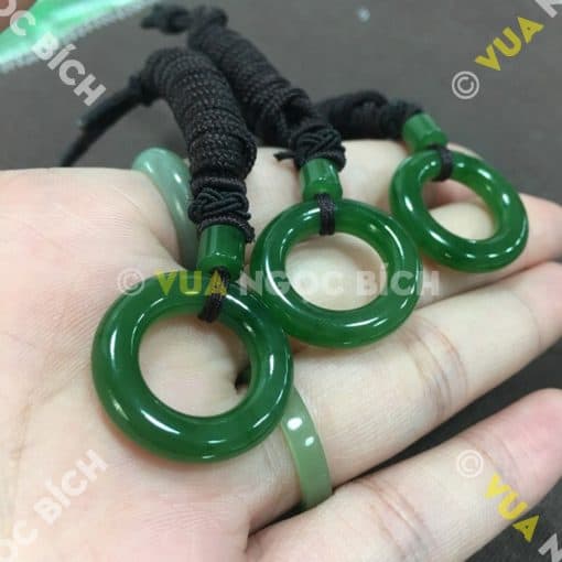 Mặt Dây Ngọc Bích Nephrite Jade (MD111) 3